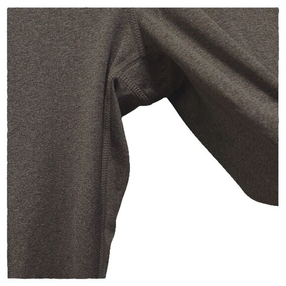 Reebok Womens Small 7/8 Length Leggings High Rise Charcoal Heather Logo - Picture 5 of 9
